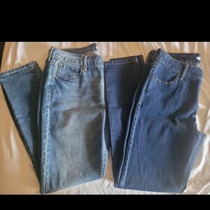 Old Navy Blue Denim Women's Skinny Jeans
